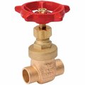 Proline 1/2 In. S x 1/2 In. S Bronze Solder Gate Valve 100-703NL